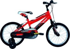 Coppi BICYCLE 16" JUNIOR MAN ARGO/RED/BLACK 8001446122624 COPPI