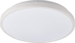 Nowodvorski Nowoczesny plafon Agnes Round 8186 Biela LED 22W 4000K do holu