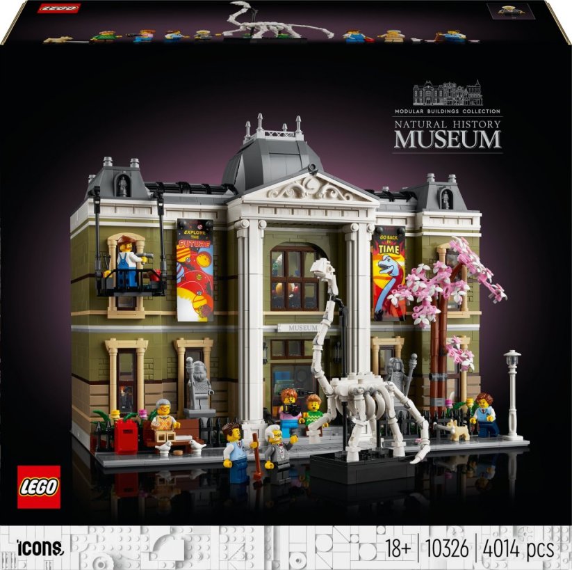 Prírodovedné múzeum LEGO Icons (10326)