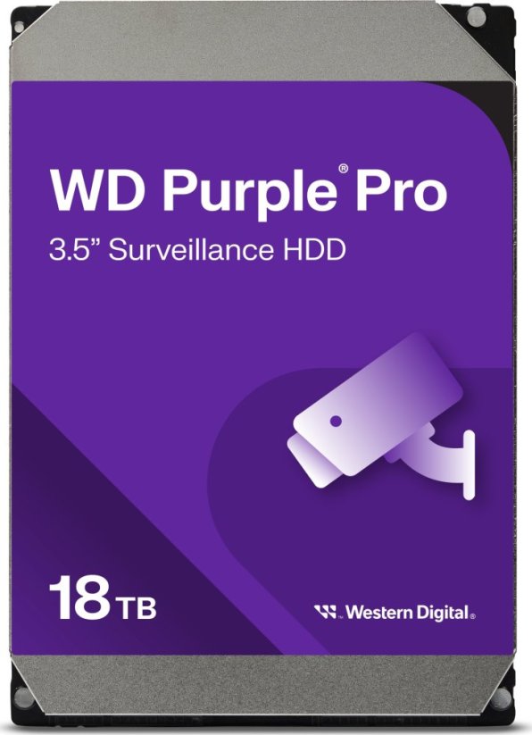 WD Purple Pro 18TB 3.5'' SATA III (6 Gb/s)  (WD181PURP)
