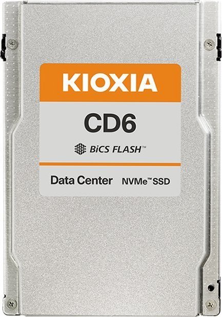Kioxia KIOXIA CD6-R Series KCD6XLUL960G 960 GB 1,0 DWPD/5J 2,5" 63,5mm PCIe4.0 NVMe U.3 SSD