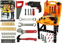 LeanToys Duży Sada Majsterkowicza rozkładany w Walizce