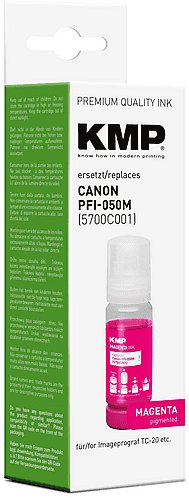 KMP Printtechnik AG KMP kartridż Canon PFI050M (5700C001) magenta kompatybilny