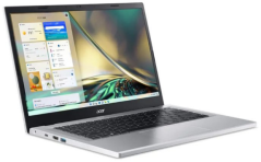 Acer Laptop A314-36P-3772DX i3-N305/14" FHD/8GB/SSD 512GB/BT/Win 11 Silver