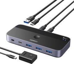 Ugreen ML Prepínač / switch USB 3.0 2x4 Ugreen CM687
