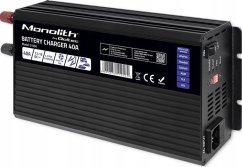 Qoltec Inteligentna Nabíjačka do akumulátorów LiFePO4 AGM GEL SLA | 40A | 12V