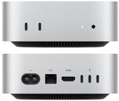 Apple APPLE Mac Mini Z1JV M4 Pro 12C CPU/16C GPU/16C N.E. 48GB 2TB SSD 10Gbit Eth DE Silber