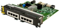 HPE Aruba Networking CX 5420 8p Smart Rate 1G/2.5G/5G/10G Class8 PoE Module - Switch - L3 - managed - 8 x 1/2.5/5/10GBase-T (PoE++) - Przepływ powietrza z przodu do tyłu - Moduł wtykowy - PoE Class 8