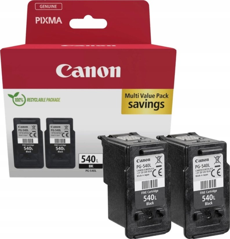 Canon Canon PG-540 L black Twin Pack
