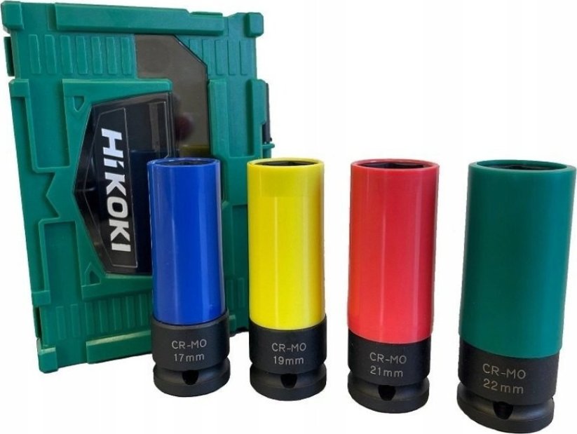 Hikoki Set of impact heads HiKOKI 17/19/21/22mm