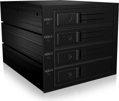 Icy Box Kieszeń Icy Box IB-564SSK Backplane 4x 3.5 HDD w zatoce 3x 5.25 6Gb/s (56004)