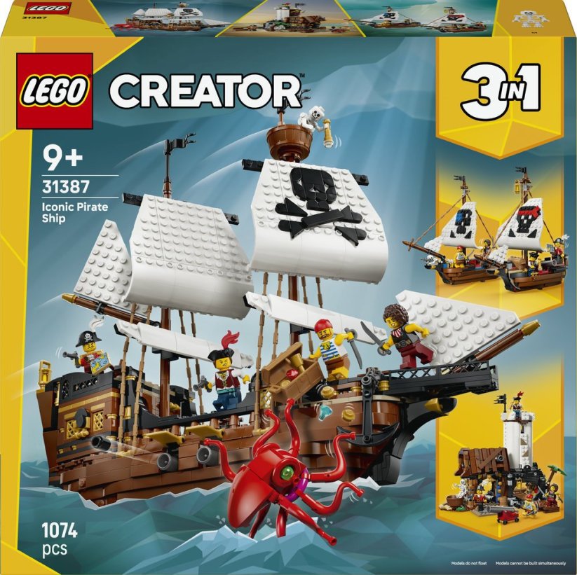 LEGO Creator Legendarny statek piracki (31387)