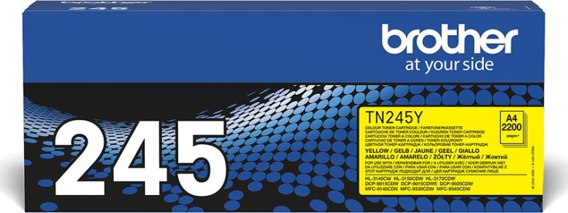 Brother TN-245 Yellow Oryginał  (5158-25848)
