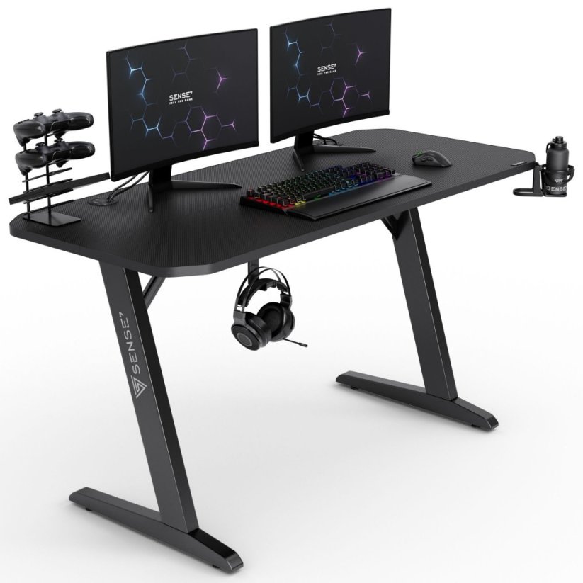 SENSE7 Nomad Basic čierne 140 cmx60 cm Basic