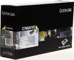 Lexmark C746A1YG Yellow Originál  (C746A1YG)