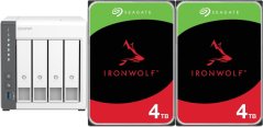 Qnap TS-433-4G + 2x Seagate IronWolf 4TB (ST4000VN006)
