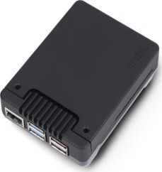 Argon40 Obudowa Argon NEO 5 M.2 NVMe PCIe do Raspberry Pi 5 - z ventilátorem i radiatorem - aluminiowa - Čierna}
