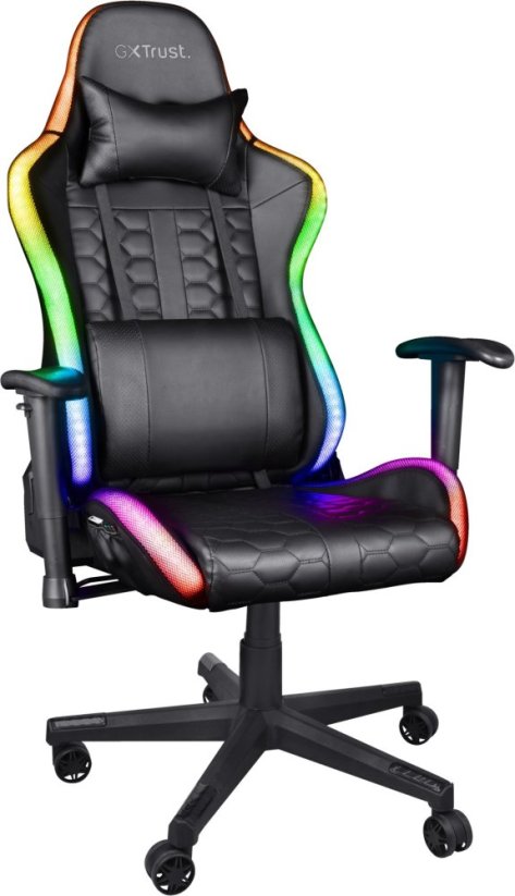 Trust GXT 716 Rizza univerzálny fotel Pre gracza Tapicerowane siedzisko Čierny
