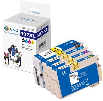 G&G XL kompatybilny z Epson 407XL/Multipack (19157)