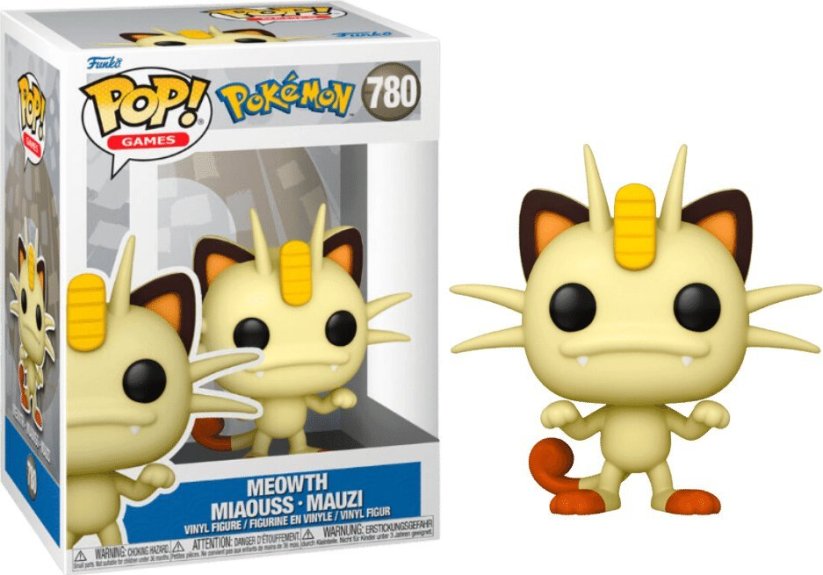 Funko Pop Figurka Funko POP! Pokemon Meowth 780