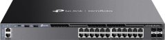 TP-Link Omada SG6428X łącza sieciowe Zarządzany L3 Gigabit Ethernet (10/100/1000) 1U Čierny