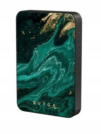 PowerNeed BURGA Magnetic Power Bank 5,000mAh Player gunmetal