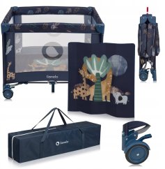 Lionelo Maniežas Lionelo Bonnie, blue navy