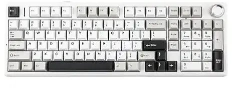 Aula F99 PRO (Biela/sivá) (AULA-F99PRO-WG-SAL)