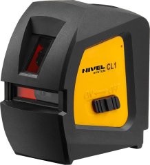 Nivel Krížový líniový laser CL1 Červený 30 m