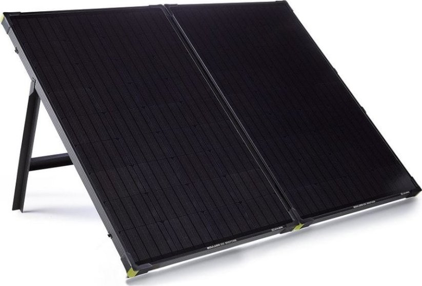 Goal Zero Goal Zero BOULDER 200, 200 W, 18 V, 22 V, Monocrystalline silicon, Black, 700 mm