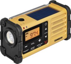 Sangean MMR-88 (USB-C) Žltý Notfall/Kurbel/Solar Radio