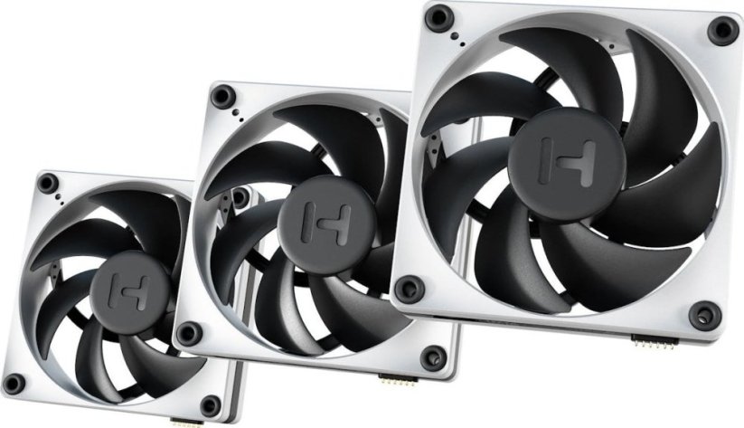 Hyte HYTE THICC FP12 Triple Fan Pack, case fan (black/grey, pack of 3)