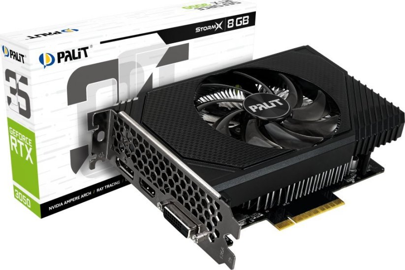 Palit GeForce RTX 3050 StormX 8GB GDDR6 (NE63050018P1-1070F)