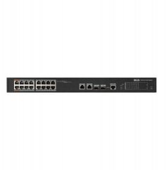 BCS BCS-L-SP1602G-2SFP-M(2) BCS Switch zarządzalny 16x PoE, 2x RJ45, 2x SFP Gigabit