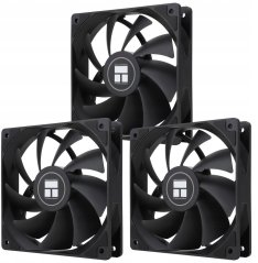 Thermalright Thermalright TL-C12C X3 PWM Juodas 3vnt. (120mm) (Juodi) Ventiliatoriai