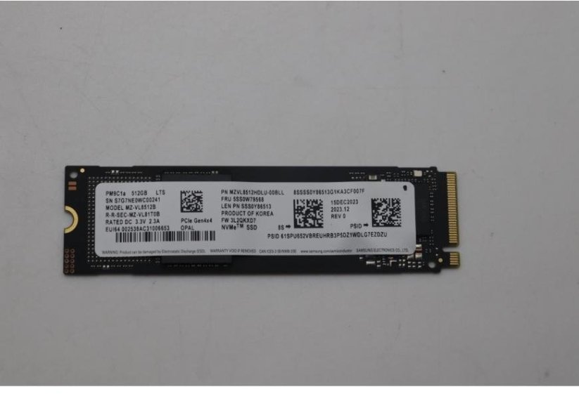 Lenovo 512GB M.2 2280 PCIe 4x4