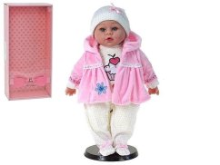 Adar Bábika bobas z polskim głosem 40cm
