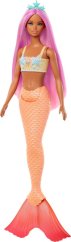 Mattel Syrenka Bábika Oranžový ogon HRR05