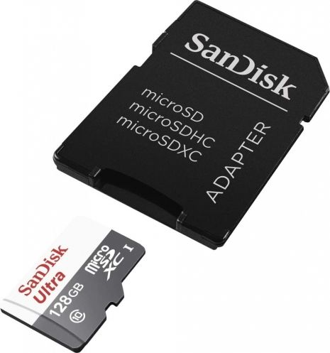 SanDisk Ultra MicroSDXC 128 GB Class 10 UHS-I  (SDSQUNR-128G-GN6TA)