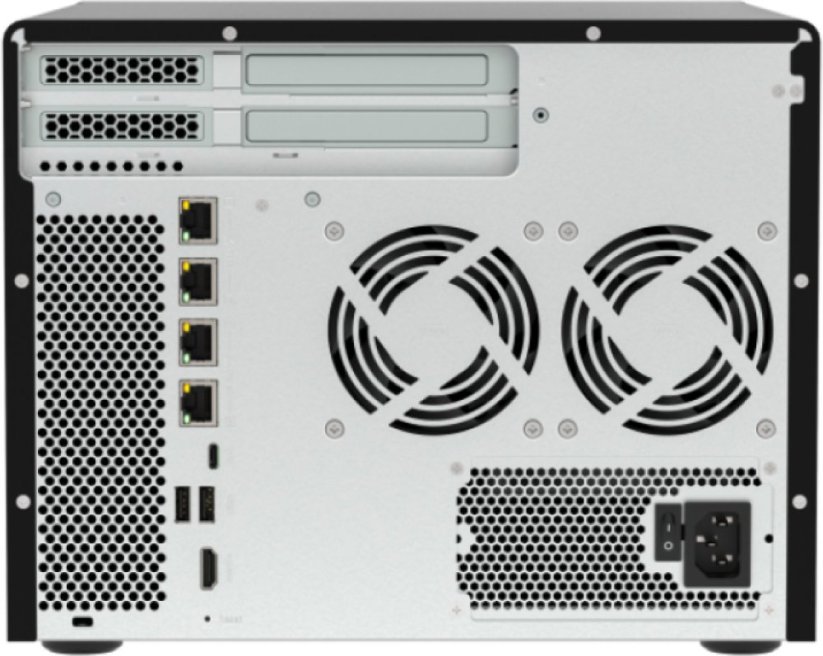 Qnap QuTS hero TVS-H877AX 8-Bay 6 x 3.5" SATA+2 (TVS-H877AX-R5-16G)