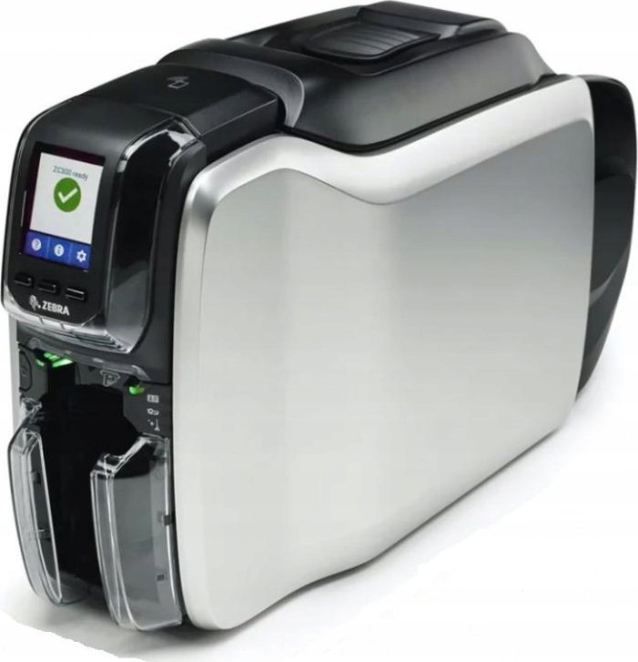 Zebra Printer ZC300, Dual Sided, UK/EU Cords, USB & Ethernet, Windows Driver