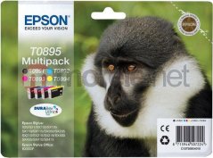 Epson Tonere T0895 / C13T08954010 (cyan, magenta, yellow, black)