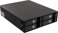 SilverStone na 4x 2.5" HDD / SSD, 5.25", SATA3 (SST-FS204B)