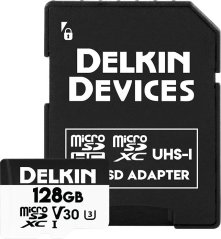 Delkin Trail Cam Hyperspeed MicroSDXC 128 GB Class 10 UHS-I/U3 V30 (DDMSDAHS128GB)