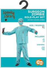 GoDan Strój Pre dospelých Chirurg Zombie rozm. 52