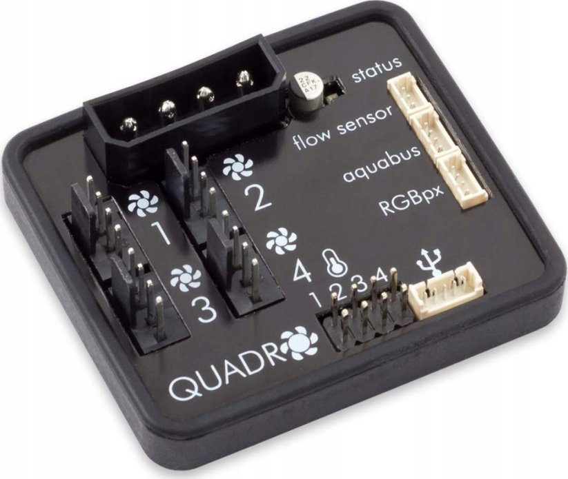 Aqua Computer aqua computer QUADRO Lüftersteuerung für PWM-Lüfter