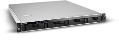 Asustor NAS Asustor Lockerstor 4RD AS6504RD, 1U rack, 4x (3.5" SATA HDD/ 2.5" SSD), Intel ATOM C3538, 8GB DDR4 SODIMM (Max.128