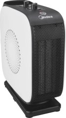 Midea Midea Compact PTC Fan Heater | NTY15-19CA | Fan heater | 1500 W | Number of power levels 2 | Suitable for rooms up to 10 m | White/Black one size