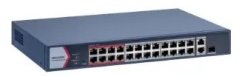Hikvision Prepínač sieťový zarządzany Fast Ethernet (10/100) obsługa PoE Sivý (DS-3E1326P-EI/M)