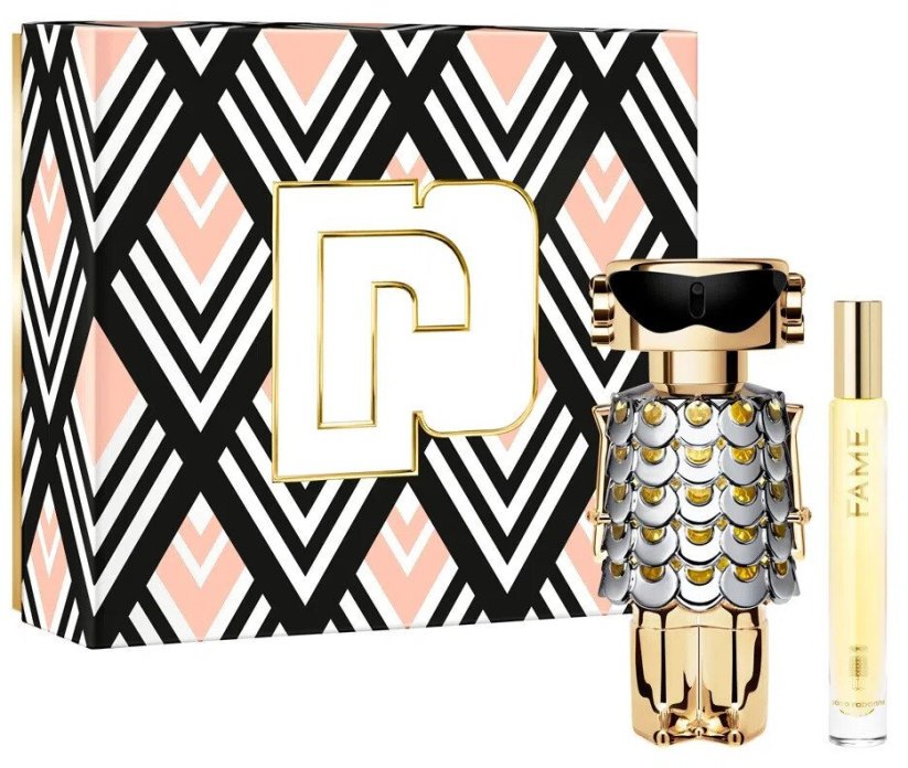 Paco Rabanne Set : Fame, Eau De Parfum, For Women, 80 ml + Fame, Eau De Parfum, For Women, 10 ml For Women WOMEN